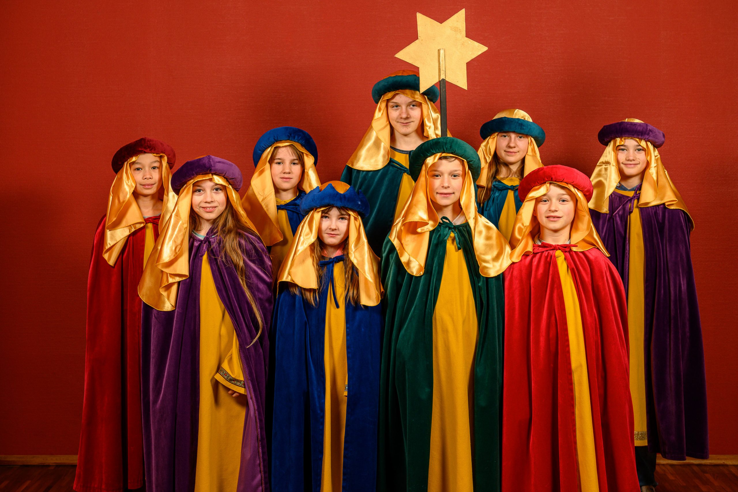Sternsinger brachten den Segen in die Häuser