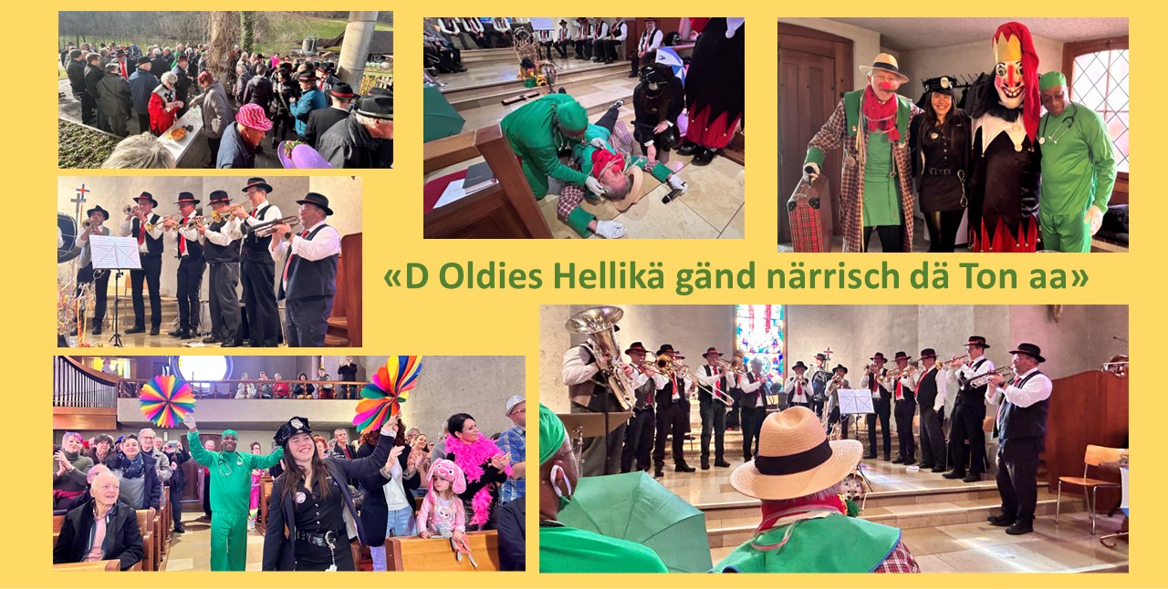 «D Oldies Hellikä gänd närrisch dä Ton aa»