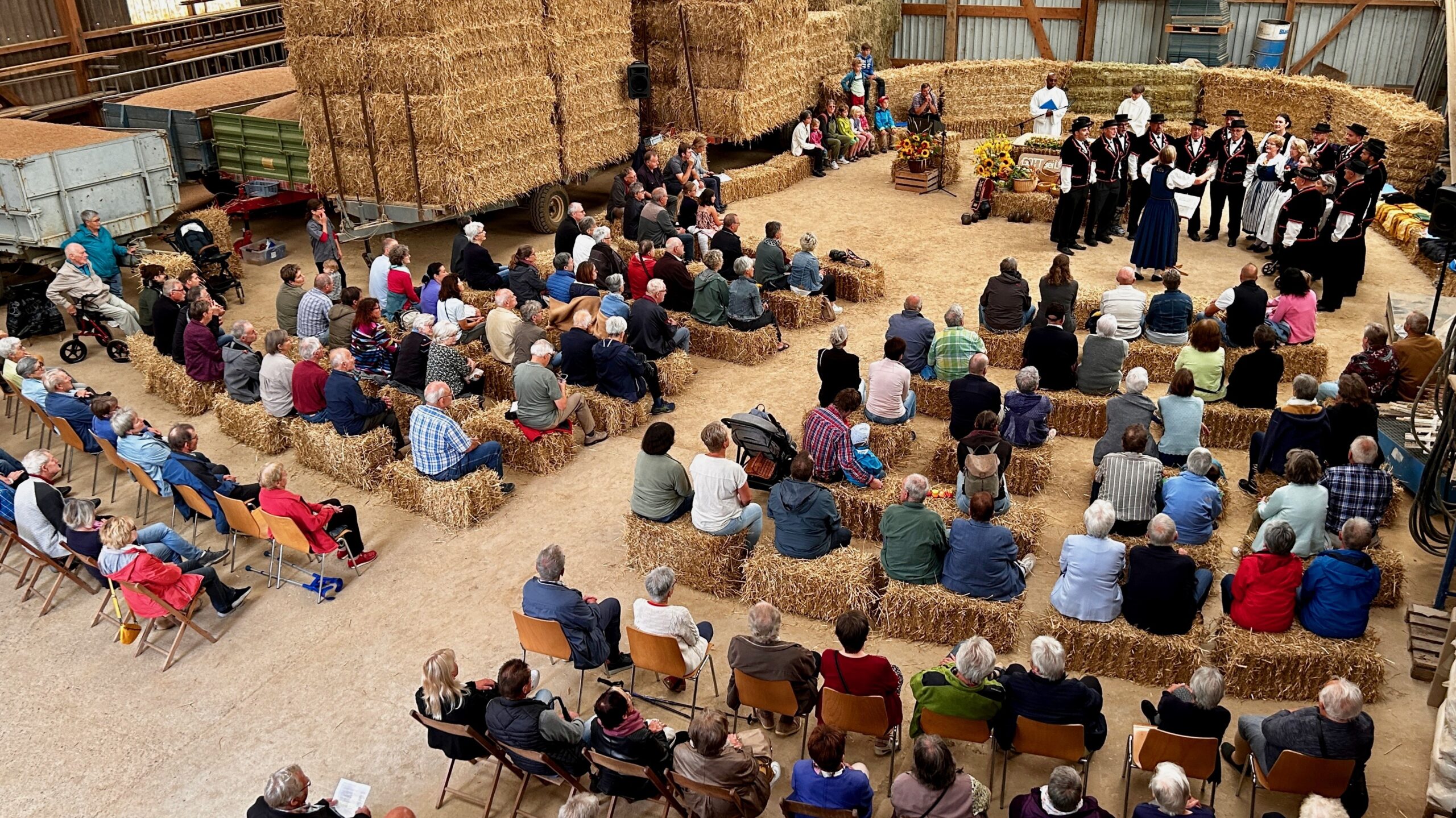 Bewegte Erntedankfeier im Wegenstettertal